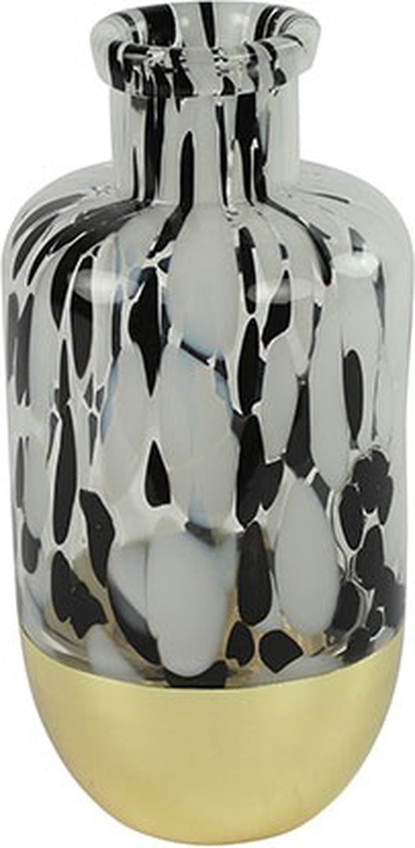 Countryfield Vaas Bilbao glas L13B13H25 zwart black