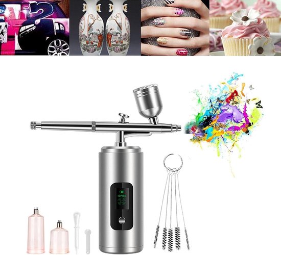 What airbrush kit is suitable for a beginner to paint 3d models