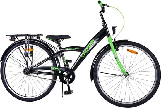 Volare Thombike Kinderfiets - Jongens - 26 inch - Zwart Groen van Volare — afbeelding 5