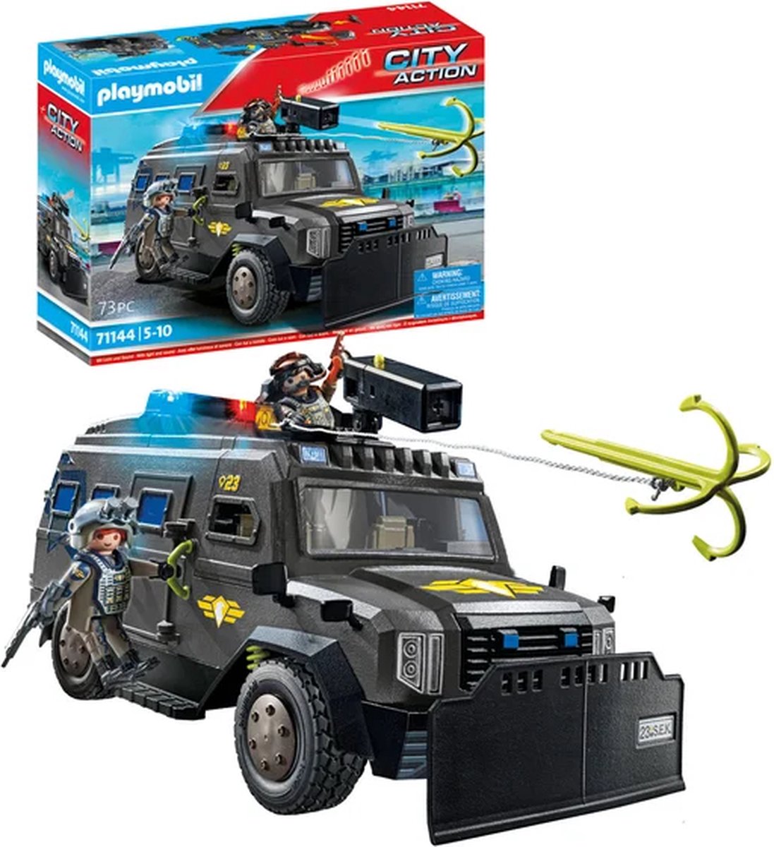 PLAYMOBIL City Action SE-terreinwagen - 71144 — afbeelding 15