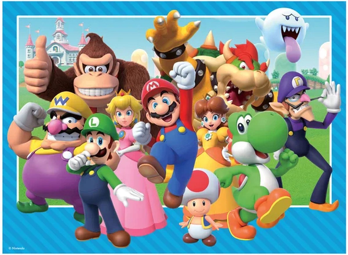 Ravensburger puzzel Let's-a-go ! Super Mario - Legpuzzel - 100 XXL stukjes — afbeelding 6