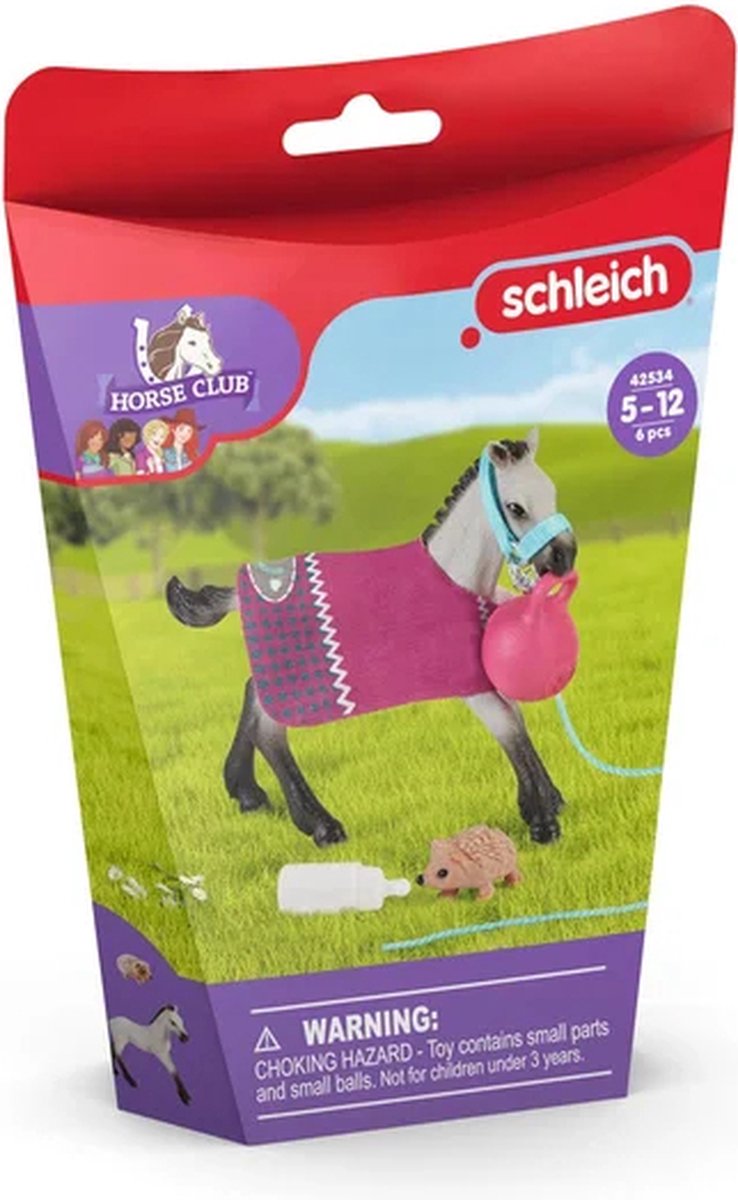 schleich HORSE CLUB - Spelplezier met veulen - Speelfigurenset - Kinderspeelgoed voor Jongens en Meisjes - 5 tot 12 jaar - 42534 — afbeelding 12