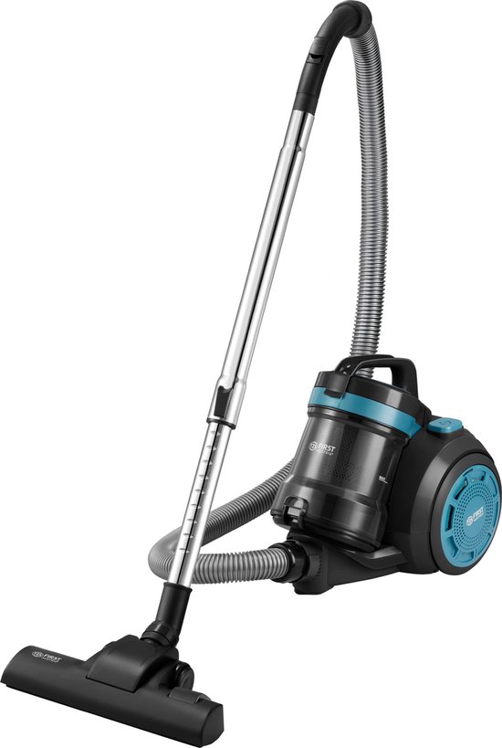 TZS First Austria Stofzuiger - Zakloze Stofzuiger - 800W - Vacuum Cleaner Zakloos - Sterke Zuigkracht - Blauw