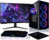 Bol.com BEASTCOM Q3 | Essentiële gaming-pc | Compleet setje | AMD Ryzen 5 6X420GHz 12 threads | 4K Vega Radeon-graphics | 16 GB ... aanbieding