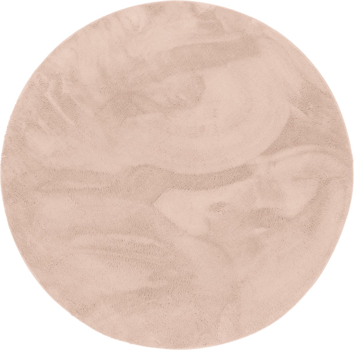 Pergamon Luxus Super Soft Feel Vloerkleed Pearl rond