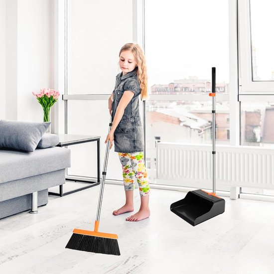 Mini Balayette Et Pelle à Poussière - Compacte, Pour Nettoyer Clavier, Voiture, Canapé, Sol, Poils D'animaux - 13