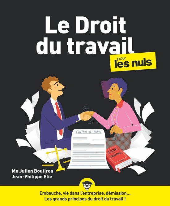 Pour les nuls - Le Droit du travail pour les Nuls, grand for ... - cover