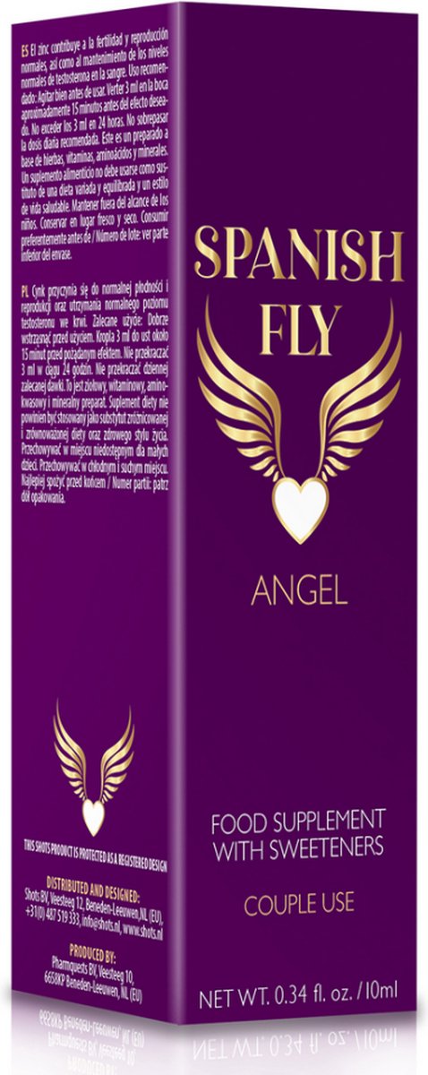 Goedkoopste Pharmquests by Shots - Spanish Fly - Angel - 0.34 fl oz / 10 ml