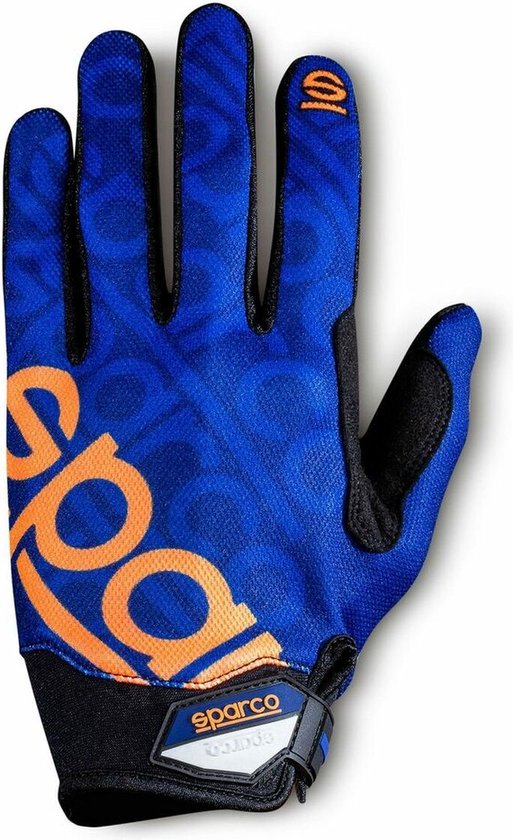 Sparco - Handschoenen MECA 3 - Handschoenen - Blauw/Oranje van Sparco — afbeelding 4