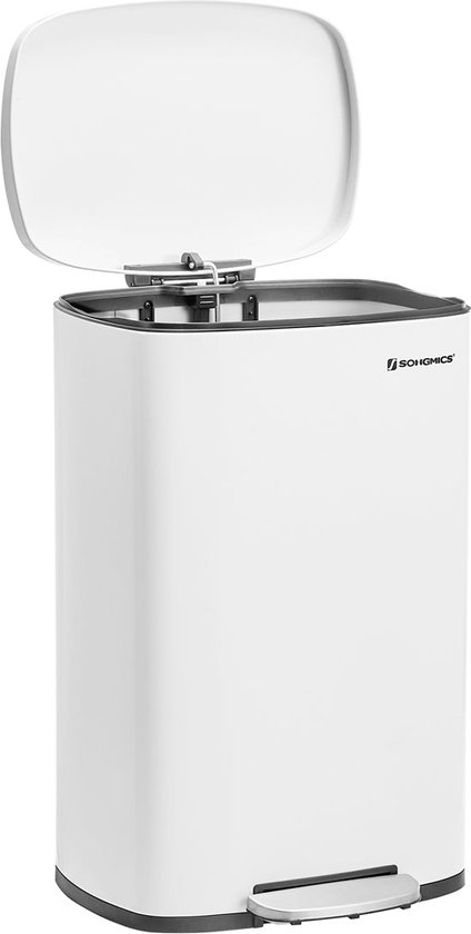 Beldray Badkamer Pedaalemmer - 5 Liter Toiletbak, Zacht Sluitend Deksel