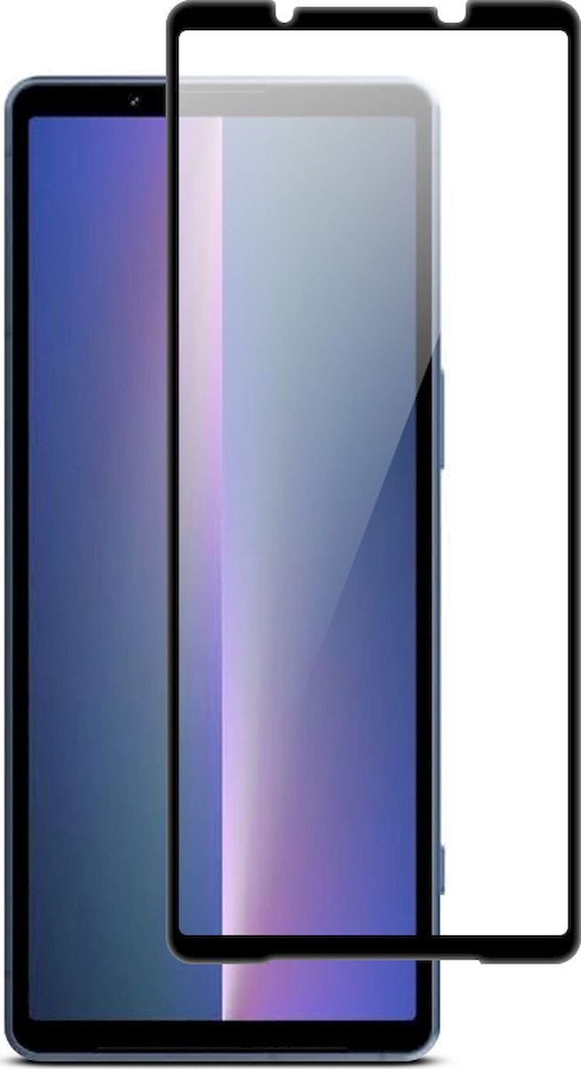 Mobigear Screenprotector geschikt voor Sony Xperia 5 V Glazen | Mobigear Premium Screenprotector - Case Friendly - Zwart