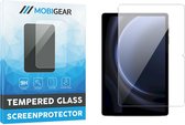Mobigear Screenprotector geschikt voor Samsung Galaxy Tab S9 FE Plus Glazen | Mobigear Screenprotector - Case Friendly - Zwart