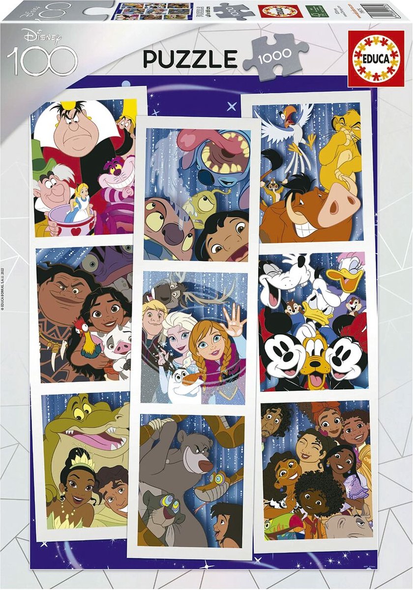 Legpuzzel - Educa - Disney - 1000 Stukjes