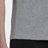 adidas Sportswear Essentials Slim 3-Stripes T-shirt - Dames - Grijs- XL