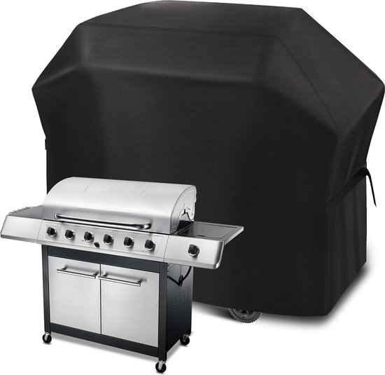 KDXAOBEI Tuinmeubelhoezen, waterdicht, winddicht, zwaar belastbaar, scheurbestendig, 600D Oxford-stof, grote terrasset hoes, buitentafel hoes 130x80x100