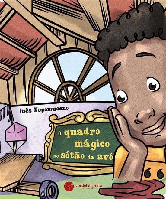 O quadro mágico no sótão da avó - cover