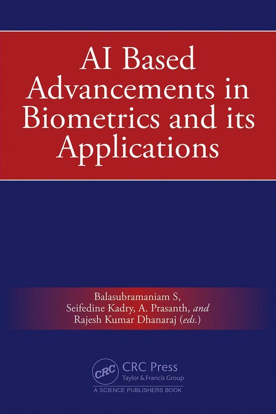 AI Based Advancements in Biometrics and its Applications - cover
