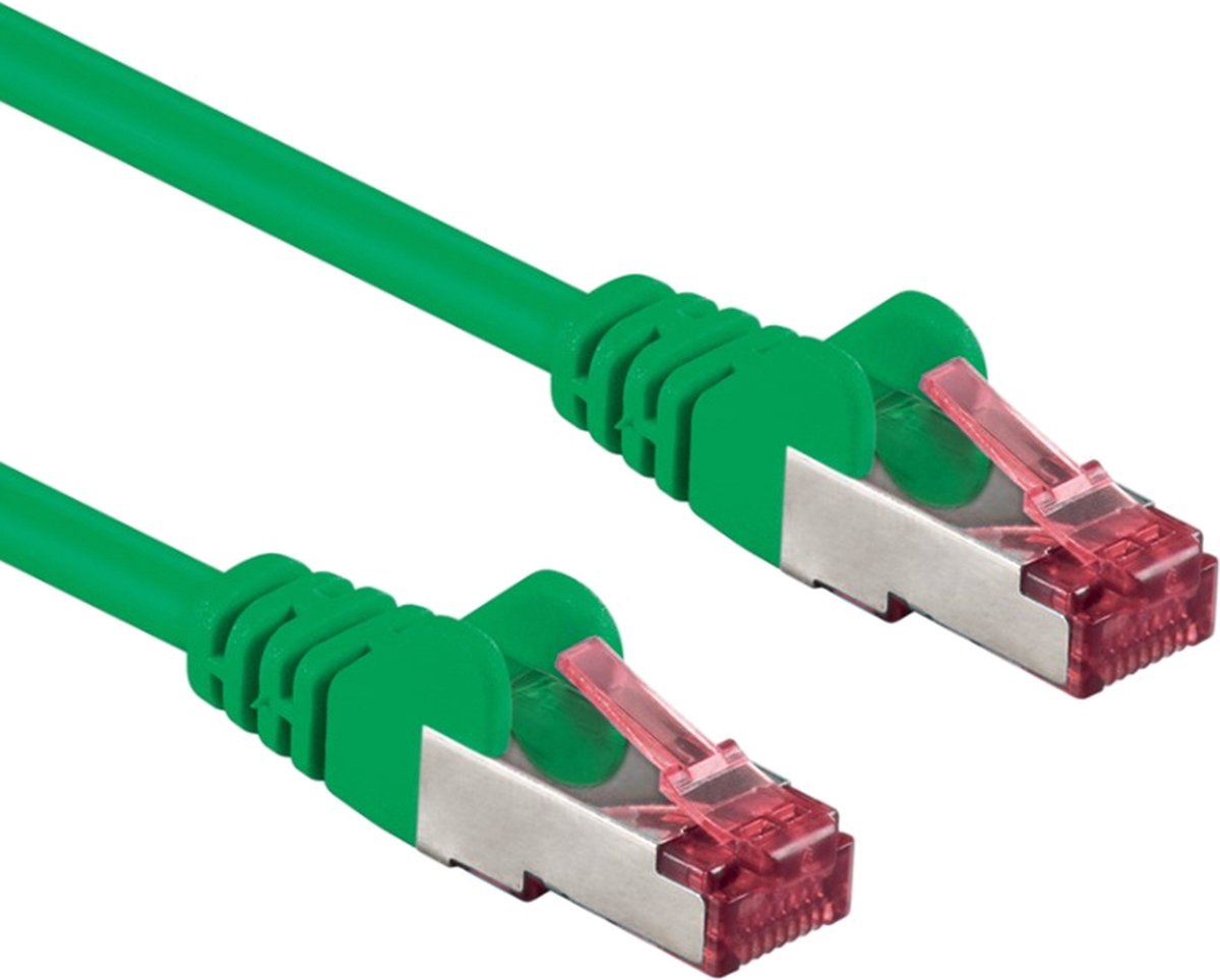 Patchkabel cat6A S/FTP PIMF grün 0,5m