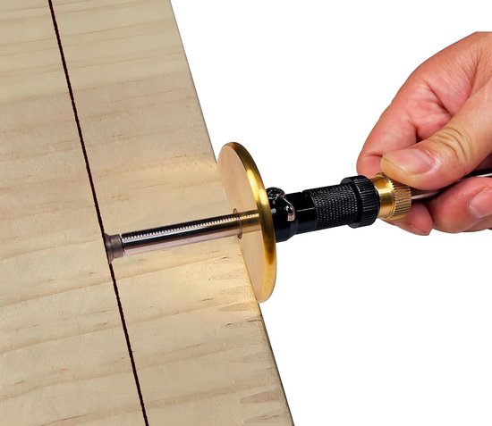 Zwaluwstaart Marker, Aluminium Zwaluwstaart Markering Jig Zwaluwstaart Gids Tool met Schaal 1:5 1:6 1:8 1:10 Hellingen voor Houtbewerking