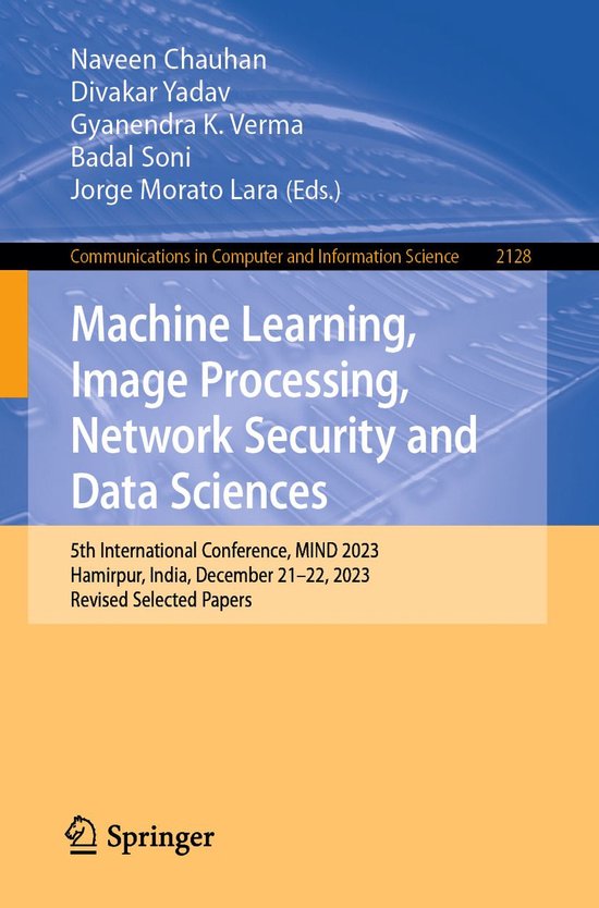 Springer Nature Proceedings Computer Science - Machine Learn ... - cover