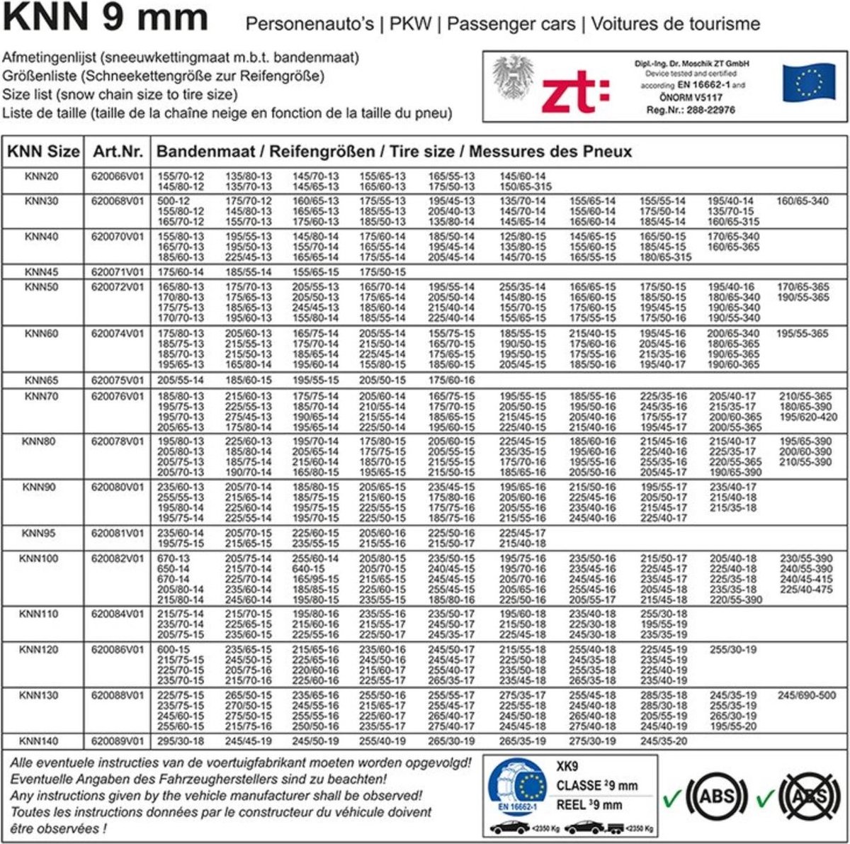 ProPlus KNN80 – 9 mm stalen schakels - Afbeelding 9