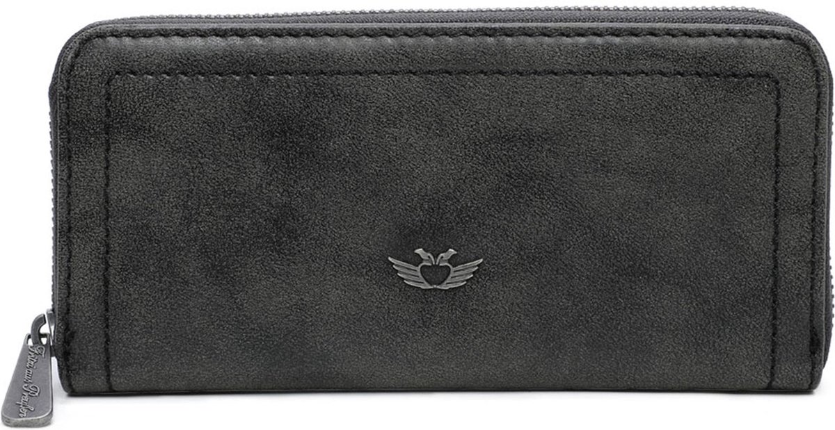 Fritzi aus Preußen Fritzi10 Nicole Vintage Portemonnee 20 cm - Dames - Horizontaal - black idol