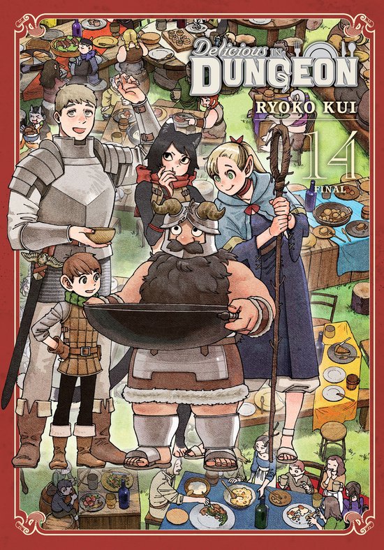 Delicious in Dungeon 14 - Delicious in Dungeon, Vol. 14 - cover