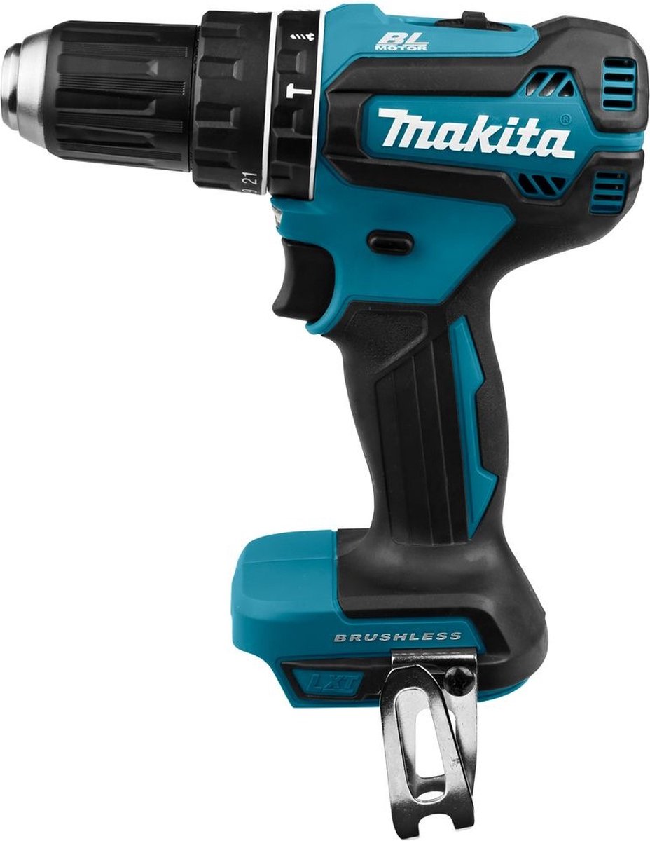 Makita DHP485ZJ 18V Li-Ion accu klopboor-/schroefmachine body in Mbox - koolborstelloos – foto 5