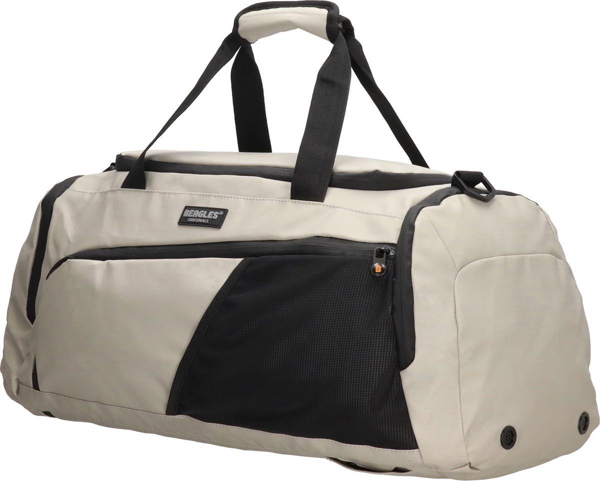 Beagles Originals Waterproof Originals 3-in-1 Weekend Tas Sport Reistas Rugzak - Lichttaupe
