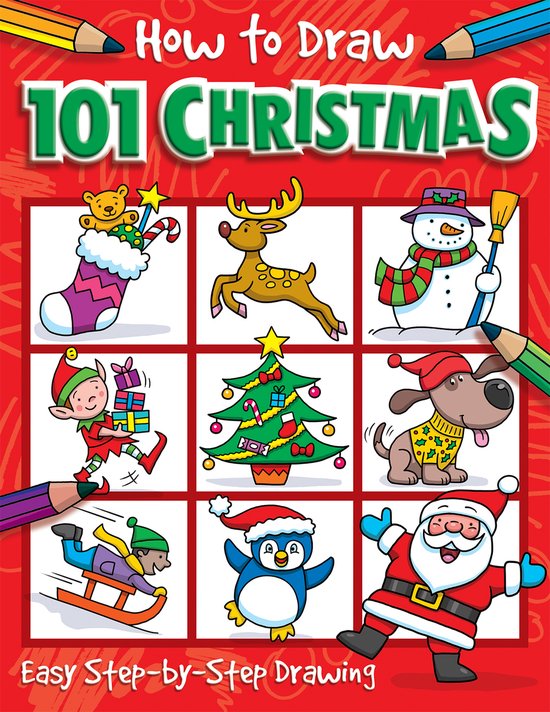 How To Draw 101- How to Draw 101 Christmas - A Step By Step Drawing ...
