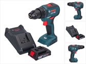 Bosch GSR 18V-55 Professionele accuboormachine 18 V 55 Nm borstelloos + 1x oplaadbare accu 2.0 Ah + lader