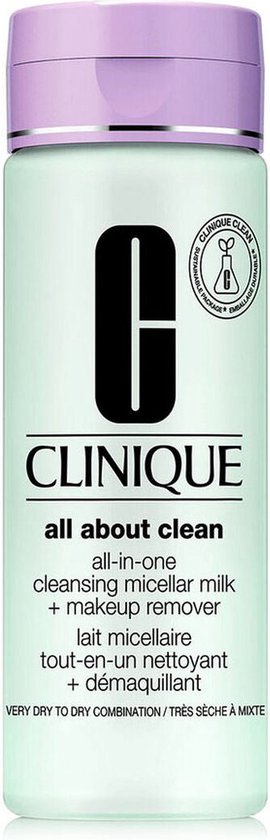 Clinique All About Clean All-In-One Cleansing Micellair Milk + MakeUp Remover - 200 ml