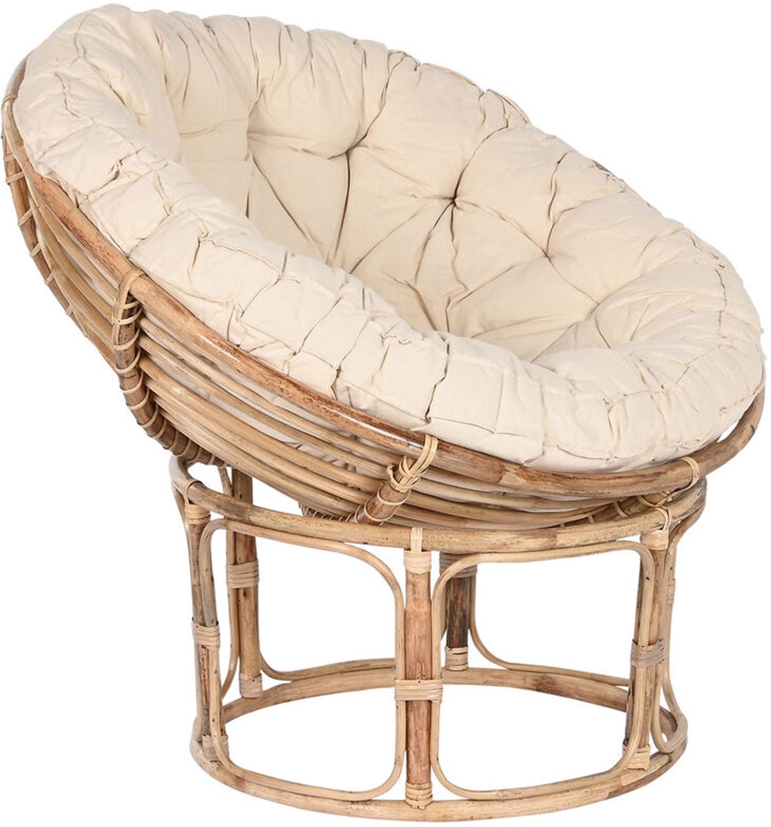 Trädgårdsstol Home ESPRIT Bamboe Rotan 91 x 65 x 81 cm