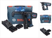 Bosch GNH 18V-64 accuspijkerapparaat 18 V 64 mm 1,6 mm + 2x ProCORE accu 4.0 Ah + lader + L-Boxx ( 0601481102 )