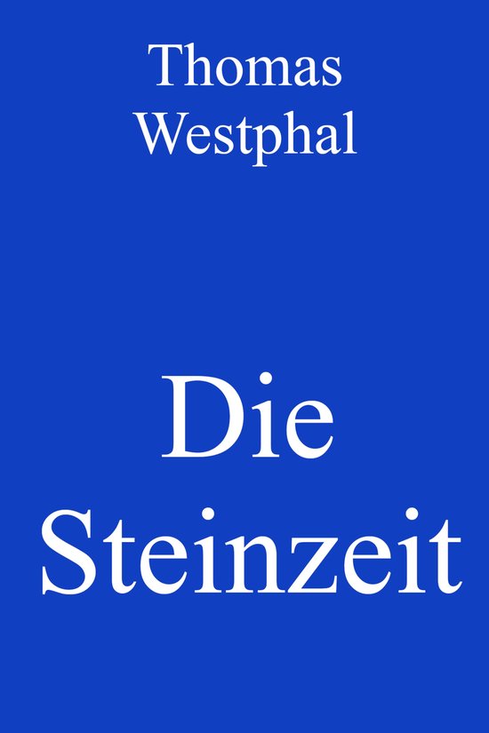 Die Steinzeit - cover