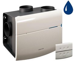 Orcon MVS 15RHBP 520m³/h + vochtsensor + RFT bediening - perilex stekker