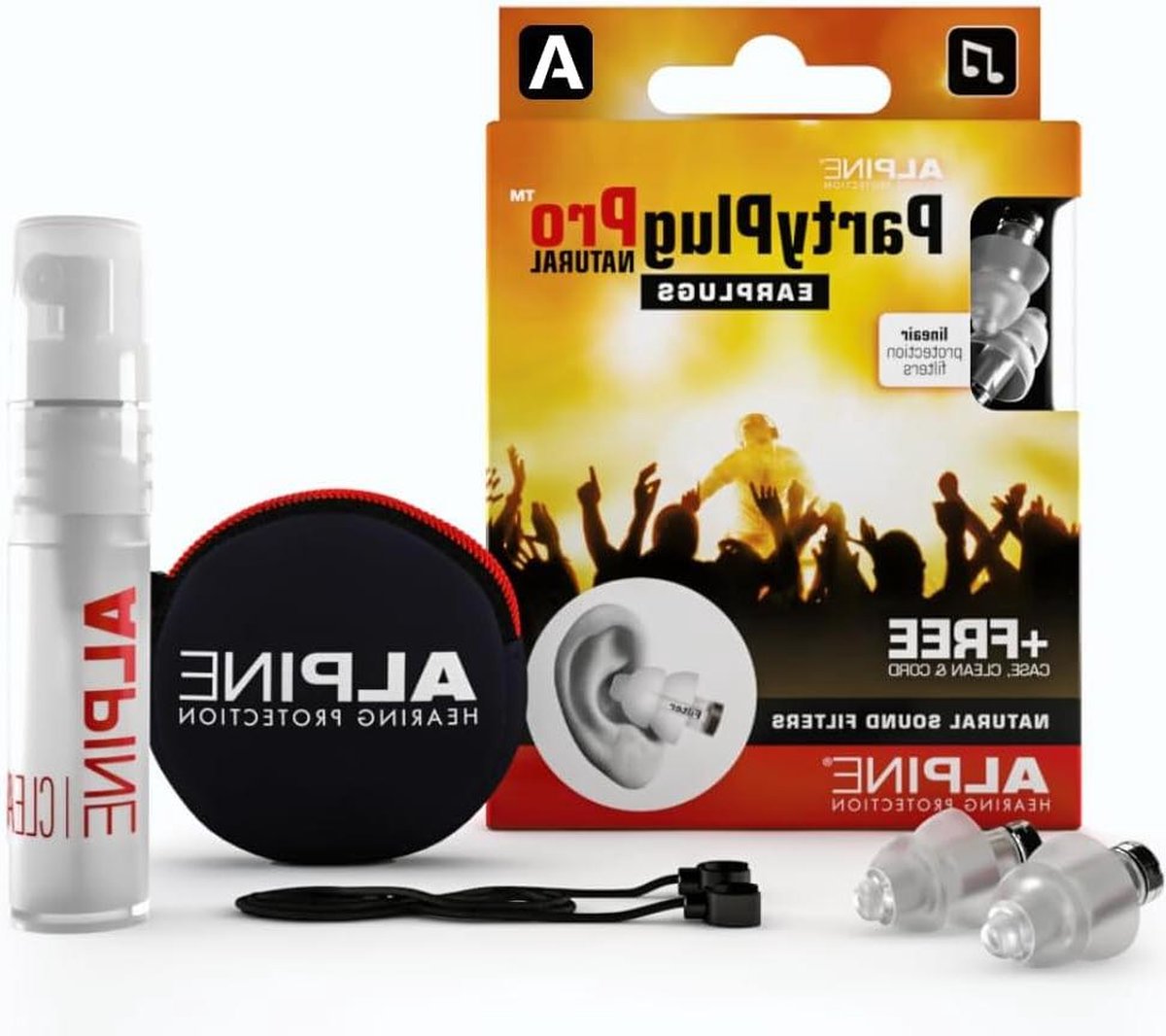 Goedkoopste PartyPlug Pro Oordoppen Natuurgetrouwe demping Feesten Muziek Festivals Disco Concerten Voorkomt gehoorschade Perfecte muziekkwaliteit Hypoallergeen Herbruikbaar Earplugs