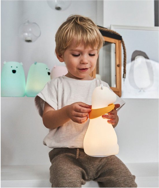 Giraffe Siliconen Lamp - Wit van Merkloos — afbeelding 3
