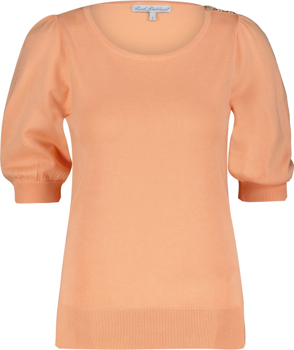 Red Button - Pull - Maat M - Vrouwen - Mandarin -