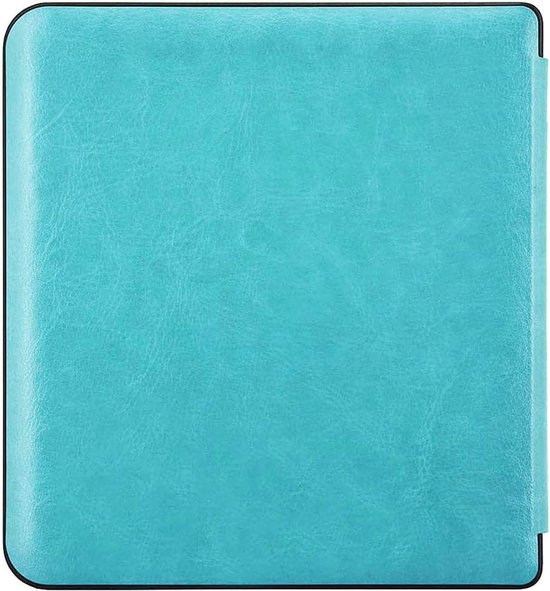Hoesje geschikt voor Kindle Oasis Gen 10 - Book Case Premium Sleep Cover Leer Hoes met Auto/Wake Functie - Blauw van Hoesje  — afbeelding 3