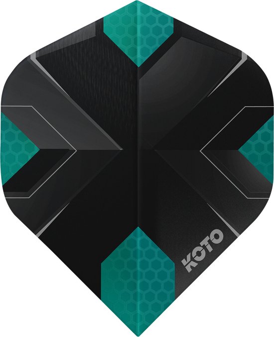 KOTO ZIZ-X NO2 Green - Dart Flights van KOTO — afbeelding 2