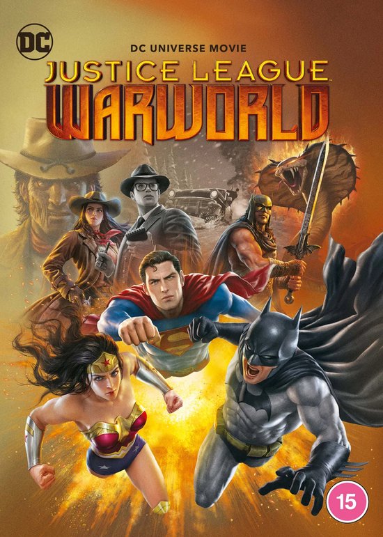 Warner Bros Justice League: Warworld DVD Engels