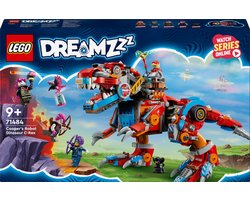 foto van LEGO DREAMZzz Coopers robotdinosaurus C. Rex - 71484
