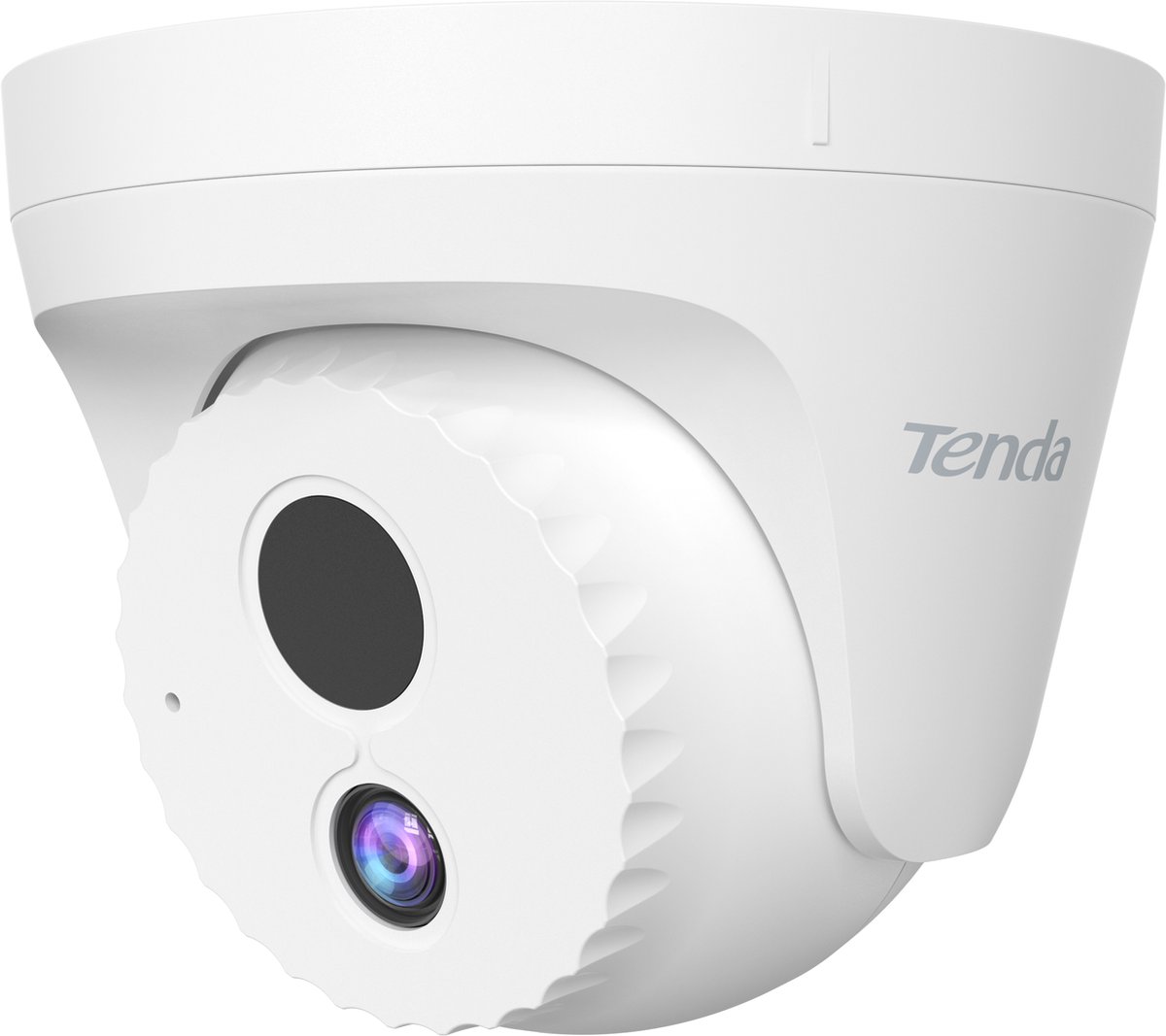 Tenda IC7-PRS-4 - Beveiligingscamera - 4MP UHD-beelden - PoE-voeding - Kristalheldere beelden - Muurmontage/plafondmontage - Binnen