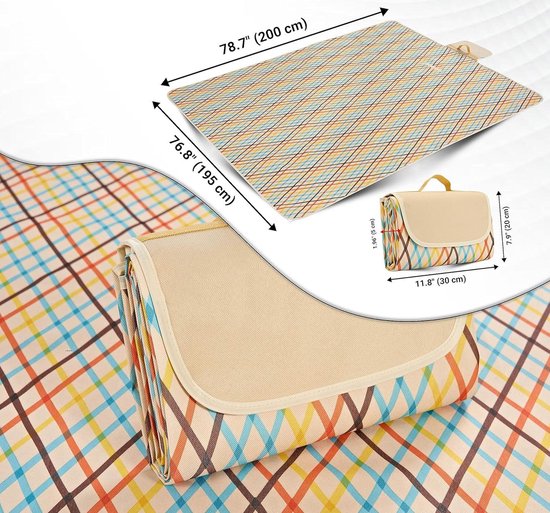 deken waterdichte picknickmat groot stranddeken picknick