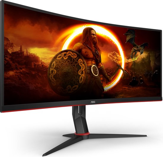 AOC CU34G2X - QHD Curved Ultrawide Gaming Monitor - 144hz - 34 inch