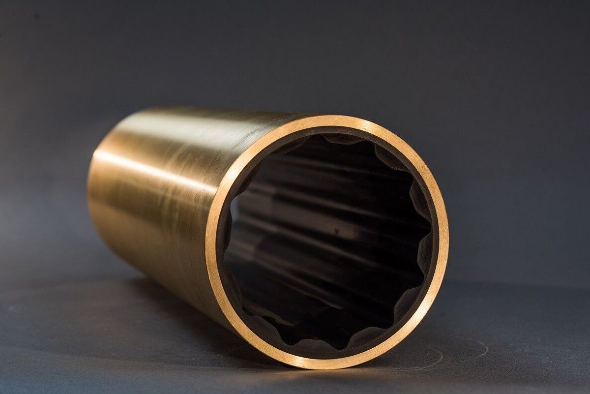 Michigan AquaLube rubber lager messing 25x1 1/4"x100mm