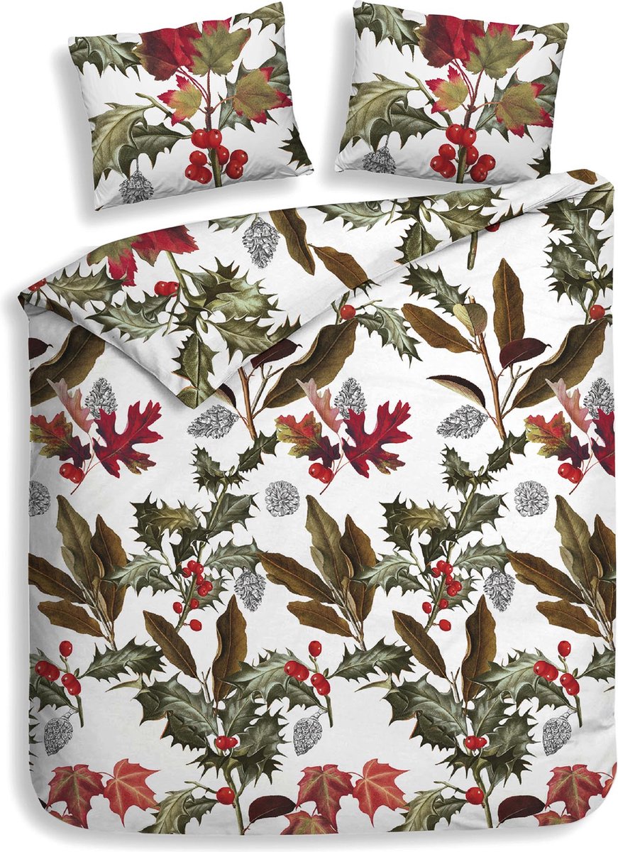 Heckettlane Heckett & Lane Flanel Dekbedovertrek Rifha (Multi) - 200x200/220 cm