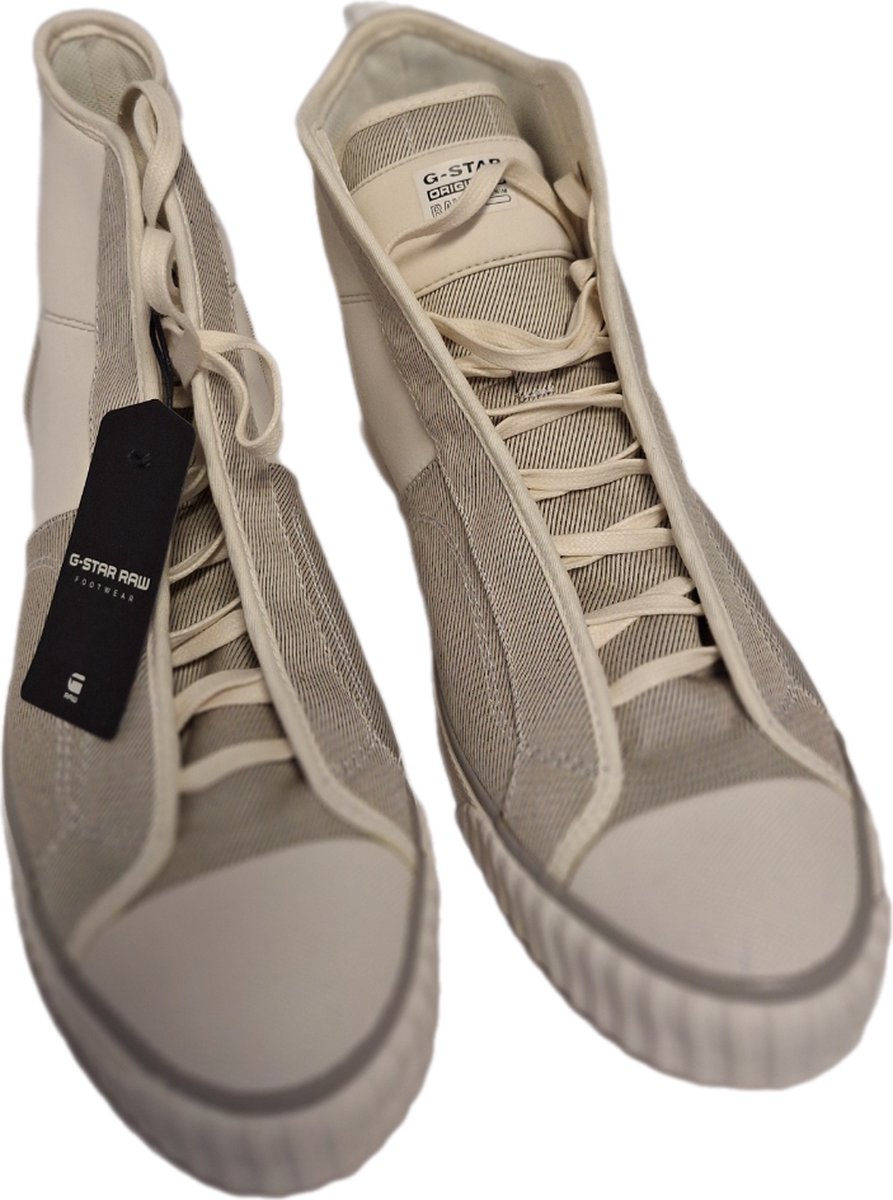 G- STAR-RAW-SCUBA SNEAKER- -NEOPRENE Wit