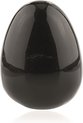 Ruben Robijn Obsidiaan zwart yoni ei 45x33 mm